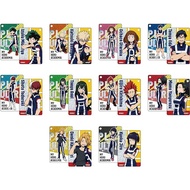 My Hero Academia Visual Card Keychain Collection Box of 10　【Direct from Japan】