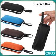 CVMAX Glasses Box Vintage Unisex Zipper Glasses Holder