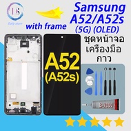 หน้าจอ Samsung A52/A52s (5G) หน้าจอ LCD พร้อมทัชสกรีน - Samsung A52/A52s (5G)(OLED)(สามารถสแกนด้วยลา
