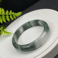 綠色幻影幽靈水晶手鐲 57+MM 冰透異象綠石英手環 招財運勢活力