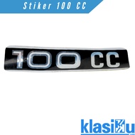 Standard Striping sticker CC 100 Sticker 100 CC nos