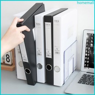 HO Portable a4 File Folder for Case Hard Cover a4 File Storage for Case 2 Label Pocket Vertical a4 F