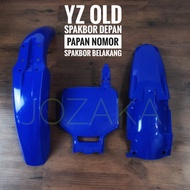 FULL SET SPAKBOR DEPAN YZ85 OLD / SPAKBOR BELAKANG YZ85OLD / PAPAN NOMOR YZ85OLD