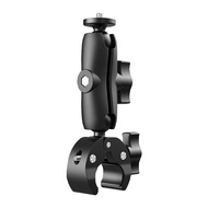 Super Clamp Action Camera Mount 360° Ballhead Magic Arm Double Ball Head Adapter with Thread for Ins