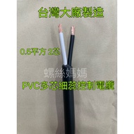 Retail Customized Non-Refundable Control Cable PVC 0.5mm22 Core. 3 4 6 12 Core
