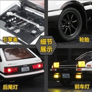▧❡♣Initial d car model simulation Fujiwara tofu shop scene Jay Chou drift AE86 alloy car model ornaments
