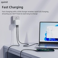 QUIM Flexible USB 3 2 Type C Data Cable 65W Power Delivery 4K 60Hz Support For VR AR