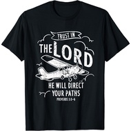 Christian Pilot - Airplane Pilot Funny Pilot Gift Tee T-Shirt