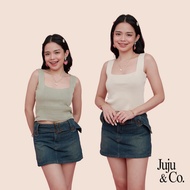 JUJU&CO Clean Fit Square Neck Knit Camisole 80037-1
