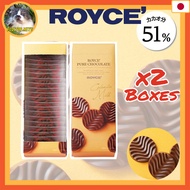 HOKKAIDO ROYCE'  Pure chocolate [Colombian milk] x 2 Boxes