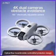 【Ready stock】i1PRO Drone Aerial Camera 4K RC Airplane Hovering Quadcopter Dual Camera Lights Drone