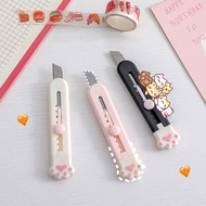 Mini Cutter Knife Cat Claw Parcel Knife Art Knife Student School Office Supplies