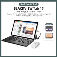 Blackview Tab 15 Tablet Pad 8G+128G Octa core Unisoc T610 8280mAh 10.51'' FHD+ Display Android 12 13