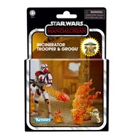 Star Wars The Mandalorian Vintage - Incinerator Trooper & Grogu