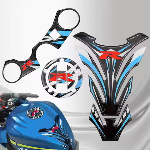 3D Motocycle Decals For GSXR GSX-R 600 750 1000 K11 K8 K7 Motorcycle Gas Fuel Tank Pad Protector Sti