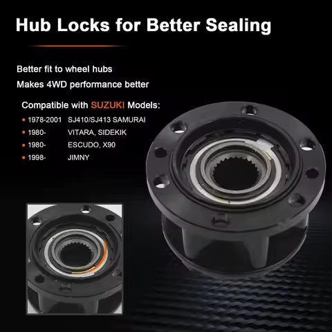 1 Piece X FOR SUZUKI X-90 Vitara Escudo 89-01 JIMNY SJ410413 Samurai sierra free wheel locking hubs 