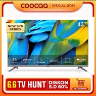 COOCAA TV LED 43 INCH ANDROID TV DIGITAL COOCAA 43S7G - ANDROID 11