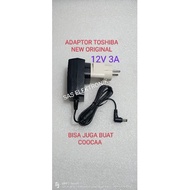 TOSHIBA 24 INCH LED TV ADAPTOR H2L051A H2L051H H2L051 24L1600 24L2600 24L3650VJ 24L3650 VJ 12V DC 3.