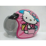 Hello Kitty Retro Bogo Helmet, motif Bogo Helmet, Character Bogo Helmet, Pink Bogo Helmet