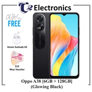 Oppo A38 | 6GB RAM +128GB ROM | Free $15 Ntuc Voucher &amp; Honor Earbuds X5 | 5000mAh Battery - T2 Electronics