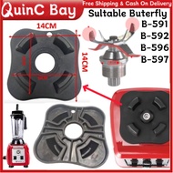 OEM BUTERFLY B-591 B-596 Blender Jug Base Lock Jug Blade Lock Plate Retainer Spare Parts BUTTERFLY