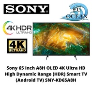 Sony 65 Inch A8H OLED 4K Ultra HD High Dynamic Range (HDR) Smart TV (Android TV) SNY-KD65A8H