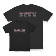 Blackpink deadline t-shirt wprld tour 2025 S_5XL