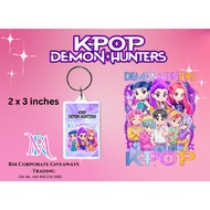 KPOP Demon Hunters Big Rectangle Acrylic Keychain