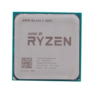 Used AMD Ryzen 5 2600 R5 2600 3.4 GHz Six-Core Twelve-Thread 65W CPU Processor YD2600BBM6IAF Socket AM4