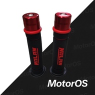 Grip Nolan NO-SBJ149 HandGrip + JALU STANG ROUND MODEL NOLAN 01 Rubber hand grip motocycle Original 