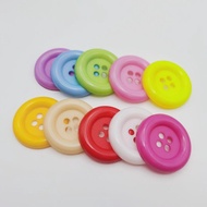 Small Ijf Buttons, 4 Hole Plastic Buttons, Dozen/s
