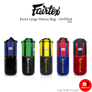 กระสอบทราย แบบไม่บรรจุ รุ่น HB3 Fairtex Muaythai Extra Large Heavy Bag - Unfilled