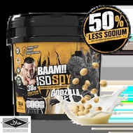 FITWHEY SOY PROTEIN ISO - SOY BAAM -  10 LB Unflavored 50%LessSodium [GZ]