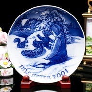 皇家哥本哈根Royal Copenhagen B&G 2001 2006 聖誕年度生日瓷盤