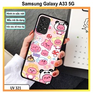 Phone Case - Strawberry Bear Printed Case for Samsung Galaxy A33 5G
