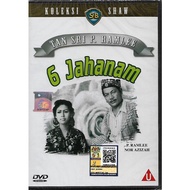 6 Jahanam Malay Movie DVD Tan Sri P. Ramlee Nor Azizah Original New And Sealed