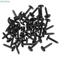 SHOUHMY 100pcs/bag Stuffed Doll Eyes Mini 4X5MM/5X7MM DIY Plastic Animals Noses Accessories