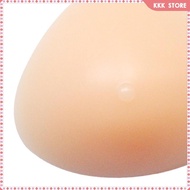 [Wishshopefhx] Silicone Breast Form Chest Form Washable Chest Prosthesis Reusable Triangular Chest Enhance Mastectomy Concave Bra Pad