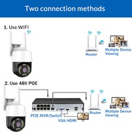 [Dianc] POE WIFI Onvif 5MP 1080P Tuya Smart Life HD กลางแจ้งกันน้ำกล้อง IP P2P รักษาความปลอดภัย WiFi