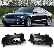 K-Car  Fog Light Front Fog Lamp Halogen Clear Whit Bulds For Audi S5 A5 S-Line 2013-2016 8T0941699G 