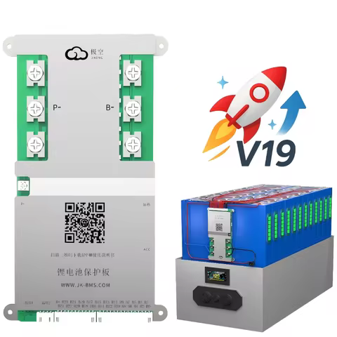 JIKONG Jk Bms B2A24S30P 2A Active Balance Bms 8S 10S 12S 16S 17S 20S 24S Smart Bms 300A Lifepo4 Li-I