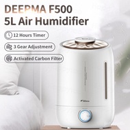 Deerma F500 5L Air Humidifier Office Desk Aromatherapy Humidifier Bedroom Essential Oil Air Purifier