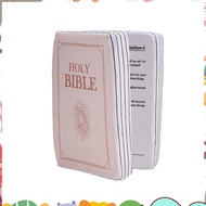 Faith Bible Pillow,Bible Pillow Book Plush That Opens, Pillow, Pillow,Book Shape Bible Verse Pillow