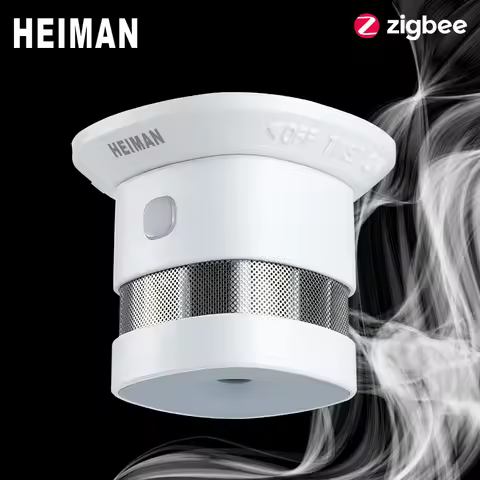 HEIMAN Zigbee 3.0 Fire alarm Smoke detector Smart Home system 2.4GHz High sensitivity Safety prevent