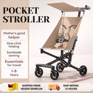 POCKET STROLLER Baby 2.9kg Max 60kg Foldable Travel Stroller Adjustable baby stroller
