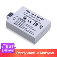 1pcs LP-E5 LPE5 7.4V 1800mAh rechargeable Battery LP E5 Camera batteries for Canon EOS 450D 500D 100