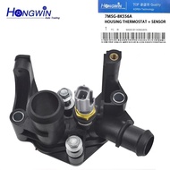 Thermostat Housing + Sensor for Ford Fiesta Focus EcoSport 1.4L 1.5L 1.6L Engine Coolant Water Outle