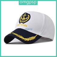 OMG Sailor Ship Boating Captain  Hat Adult Kids Navy Marine Baseball Hat Sea Boating Cosplay Party C