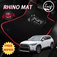 Carpet Toyota Corolla Cross 2020 - Present Car Floor Mat and Anti Slip Waterproof Carpet RHINOMAT PR