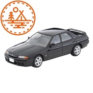 LV-N194c NISSAN SKYLINE 4door Sports Sedan GTS-t Type M Black w/optional equipment '92 Completed